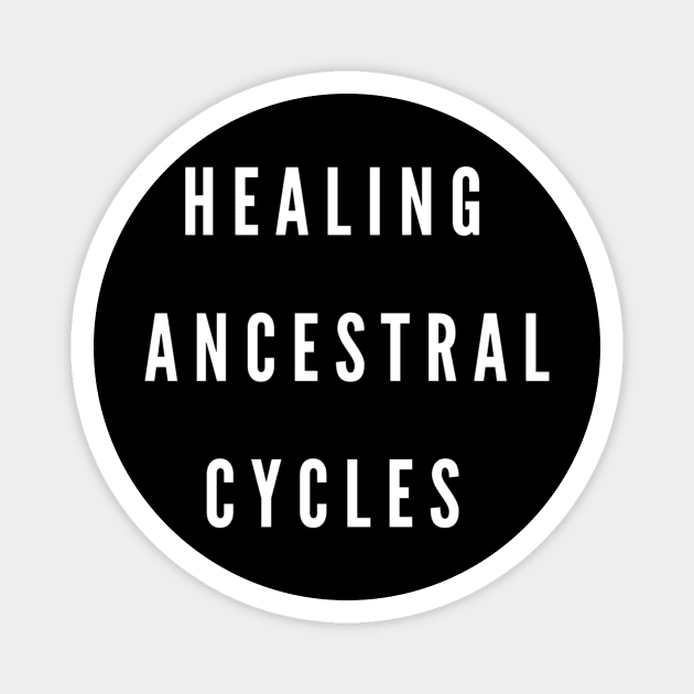 Healing Ancestral Cycle Magnet by ArtRooTs